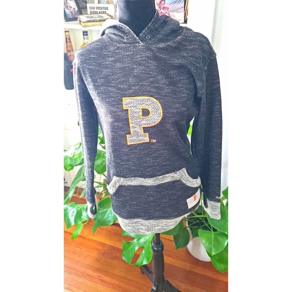 Princeton NUYU Sweatshirt Women’s Small Heather Gray Embroidered S Hoodie